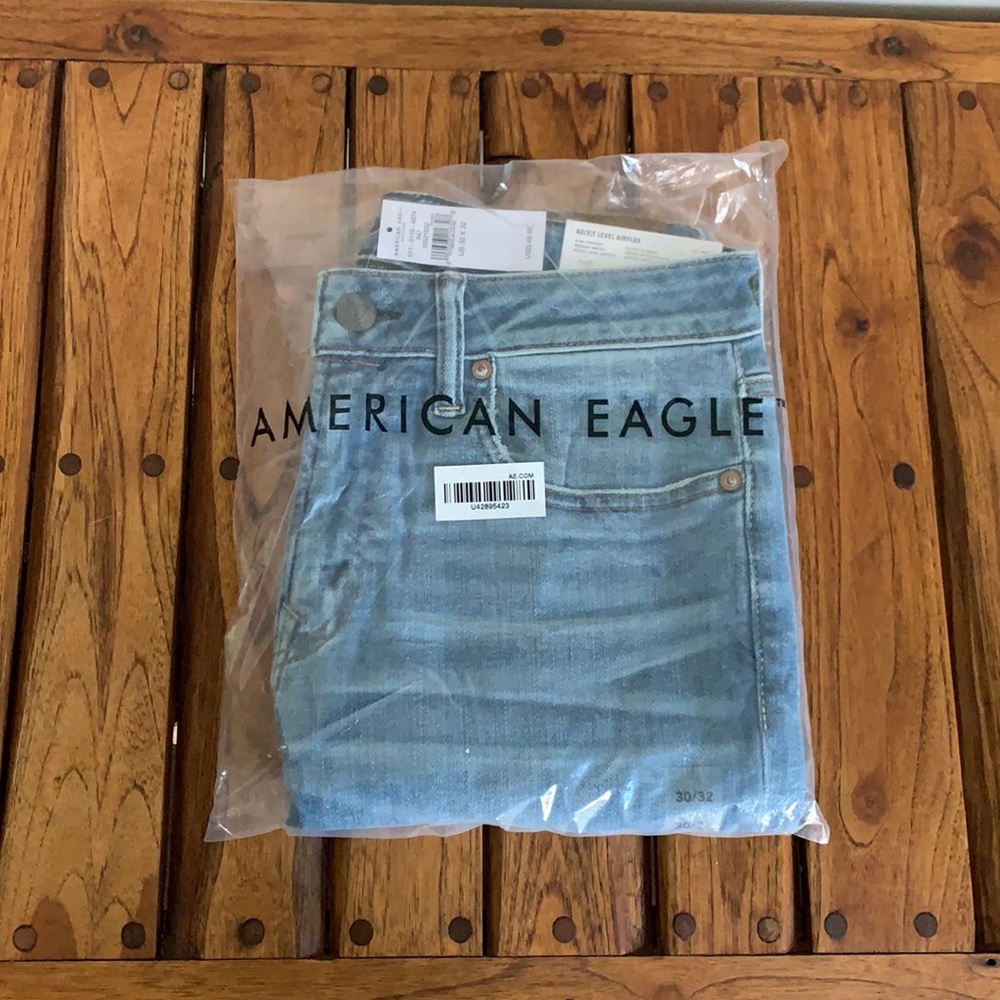 NEW Men’s American Eagle Slim Straight Jeans 30x32